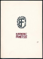 1978 Bordás Ferenc Harminc Fametszet. Bp., 1978, Kisgrafika Barátok Köre, 16 P.+30 T. Kiadói Papírmappában. Számozott (5 - Andere & Zonder Classificatie