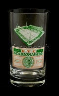 1974  FTC Stadion Avató Pohár, Matricás, Hibátlan, M:11,5 Cm - Glas & Kristal