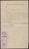 1898 Bruck-újfalu, Kézzel írt Okmány, Utalványszelvénnyel - Unclassified