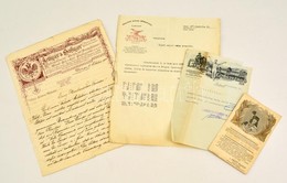 Cca 1930 Fejléces Számlák: újpesti B?rgyár, Lukács Fürd?, Osztrák Templomszer Gyár + Rákóczi Album Kártya - Unclassified