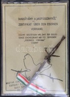 1989 Sopron, Darab A Vasfüggönyb?l, A Páneurópai Piknik Tanúsítványával - Unclassified
