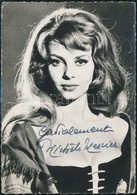 Michele Mercier  (1939-) Francia Színészn? Aláírt Fotója / Autograph Signature O French Actress - Andere & Zonder Classificatie