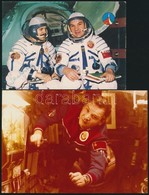 Farkas Bertalan, Magyari Béla és Valerij Kubaszov ?rhajósok Aláírásai Képeslapon + Egy Eredeti Fotó  / Astronaut Autogra - Other & Unclassified