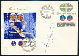 1983 Interkozmosz FDC Rajta Farkas Bertalan ?rhajós Aláírásával - Other & Unclassified