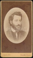 Tiszavárkonyt Fejér Miklós (1837-1909) 1848-as Képvisel?, Földm?velésügyi államtitkár Fényképe 7x11 Cm - Other & Unclassified