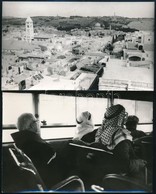 K?bányai János (1951- ): Betlehemi és Jeruzsálemi életképek, 12 Db Fotó, Hátuljukon Feliratozva, 18×13 Ill. 18×10 Cm - Other & Unclassified
