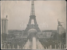 1937 A Párizsi Világkiállítás A Szovjet Pavilonnal Nagyobb Méret? Fotó / 1937 Paris, Expo Photo 24x18 Cm - Other & Unclassified