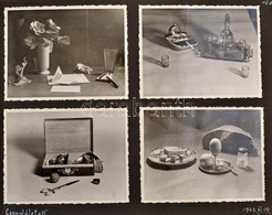 Cca 1940-1944 Ferdinkó Béla Fotós által Készített Fényképek, Kb 100 Db Nagyrészt állatfénykép és Csendélet, Feliratozott - Other & Unclassified