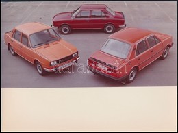 Cca 1976-1980 ?koda 120 L és 120 GLS Típusú Autó, Fotó, 18×24 Cm - Other & Unclassified