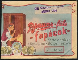 Braun-féle Fapác, Eredeti Bontatlan Csomagolás, Tartalommal - Reclame