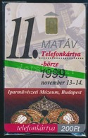 1999 MATÁV Telefonkártya Börze Használatlan Telefonkártya, Bontatlan Csomagolásban. Csak 2000 Db! Sorszámozott. / Unused - Non Classés