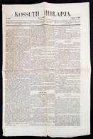 1848 A Kossuth Hírlapja 34. Lapszáma (aug. 9.), érdekes Aktuális Hírekkel - Unclassified