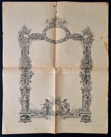 Cca 1880 Versec, Borászati Kitöltetlen Oklevél, Szakadással - Unclassified