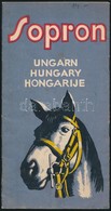 Cca 1920-1930 Sopron, Magyarország Legszebb Lovagló Terepe, Soproni Lovasegyesület, T?zött Papírkötésben, Jó állapotban. - Non Classificati