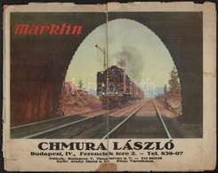 Cca 1925 Chumra László Budapest IV. Ferenciek Tere, Märklin Katalógus, Hajtott, Sérült, 32p - Unclassified