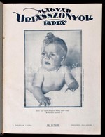 1933 Magyar Úriasszonyok Lapja, X. évf. 1-18. Sz. Szerk.: Kertész Béla. Kopottas Félvászon-kötésben. - Unclassified