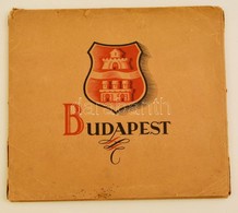 Cca 1942 Budapest 14 Képet Tartalmazó Mappa A F? Látványosságokról. 23x20 Cm A Képeken Kézzel írt Feliratozás - Non Classés