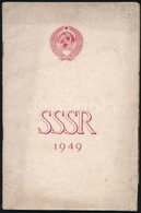 1949 Szovjetunió. Budapesti Nemzetközi Kiállítás, Ismertet? Füzet, T?zött Papírkötésben - Non Classés