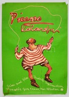 1980 Bányai István (1949-): Picasso Kalandjai, Svéd Film Plakát, Ofszet, Sarkain Kis Sérüléssel, 84x60 Cm - Andere & Zonder Classificatie