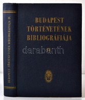 Budapest Történetének Bibliográfiája. IV. Kötet. 1686-1950. Társadalom. Szerk.: Dr. Zoltán József, Dr. Berza László. Bp. - Non Classés