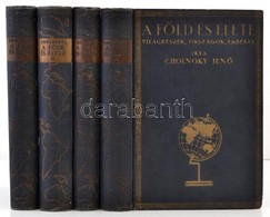Cholnoky Jen?: A Föld és élete. 2-5 Kötetek. Bp., [1936-1937], Franklin. Kissé Kopott Vászonkötésben - Unclassified
