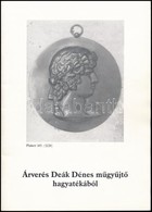 1995 Deák Dénes-hagyaték árverési Katalógusa. Leütési árakkal. Jó állapotban. - Unclassified