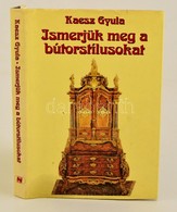 Kaesz Gyula: Ismerjük Meg A Bútorstílusokat. Bp., 1994, Háttér Kiadó. Kiadói Egészvászon Kötés, Papír Véd?borítóval, Jó  - Unclassified