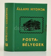 Magyar Postabélyeg X. Kötet. 1951-1987. Bp.,1987, Állami Nyomda-Magyar Posta. Kiadói M?b?r-kötés. Készült 600-600 Példán - Zonder Classificatie