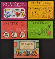 Jó Játék Sorozat 5 Kötete: 
Páli Judit: Jó Játék A Kép, A Kártya. Rajzolta: Forgách Balázs. 
Varga Domokos: Jó Játék A V - Non Classificati