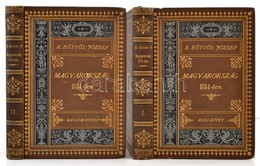 Eötvös József: Magyarország 1514 I-II. Kötet. Bp.,é.n.(1884), Ráth Mór. Második Kiadás. Kiadói Aranyozott, Illusztrált E - Unclassified