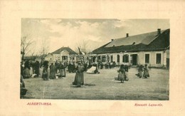 ** T3 Albertirsa, Kossuth Lajos Tér, Piac árusokkal. W.L. Bp. 6522.  (fa) - Non Classés