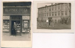 ** * 1931 Budapest I. Blattner Gyula üveges, Képkeretez? Mester üzlete, Ürge Rezs? F?szer és Csemege üzlete. Hunyadi Ján - Unclassified