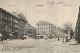 T2 1906 Budapest VIII. József Körút, Rózsa Sándor Fényképészeti M?terme, Villamos Megállóhely - Unclassified