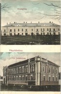 T2 Püspökladány, Községháza, Kir. Járásbíróság, Grünfeld Jakab, Kövér Sándor, Schvartz Adolf, Klein Hermann, Licht Berná - Unclassified