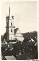 T2 1940 Beszterce, Bistritz, Bistrita; Evangélikus Templom / Church, Photo 'Beszterce Visszatért' So. Stpl. - Non Classés