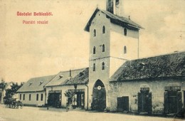 ** T2/T3 Bethlen, Beclean; Piac Téri Részlet, Bárány Bálint, Kajári István, Deák Albert, Sz?cs Zsigmond üzlete. W. L. 19 - Unclassified