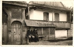 * T2/T3 1940 Bögöz, Mugeni; 44-es Házszámú Falusi Ház / Village House, Folklore. Kovács István Photo (EK) - Non Classificati