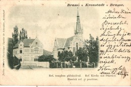 T2 Brassó, Kronstadt, Brasov; Református Templom és Plébánia / Calvinist Church And Parish - Unclassified