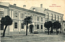 T3 Leibic, Leibitz, Lubica; Városháza, Népiskola. W.L. Bp. 2883. Götz Amália Kiadása / Town Hall, School + Cs. Zákopnick - Non Classés