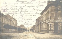 T2/T3 1904 Temesvár, Timisoara; Józsefváros, Hunyady út, Gyógyszertár. Uhrmann Henrik Kiadása / Street View, Pharmacy (E - Unclassified