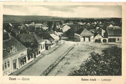 T2/T3 Uzon, Ozun; Vedere Totala / Látkép, üzlet. Kohn Dávid Kiadása / General View, Shops (EK) - Unclassified