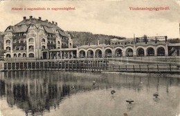 T2/T3 Vízakna, Salzburg, Ocna Sibiului; Sósgyógyfürd?, Mikes Tó, Nagyszálloda és Nagyvendégl? / Spa, Lake, Grand Hotel A - Unclassified