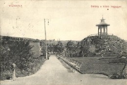 T2/T3 Vízakna, Salzburg, Ocna Sibiului; Sétány A Kilátóheggyel, Kilátótorony. Budovsky L. Kiadása / Promenade With Looko - Unclassified