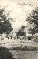 T2/T3 Bátorfalu, Bátorová; Utcakép Gyerekekkel. Fischer Jakab Kiadása / Street View With Children  (EK) - Unclassified