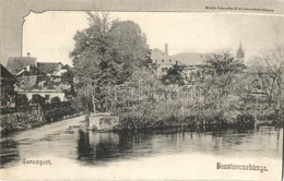 ** T1 Besztercebánya, Banská Bystrica; Garam Part. Ivánszky Elek Kiadása / Hron Riverside - Unclassified