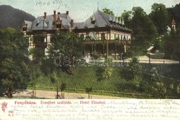 T2 1906 Feny?háza, Lubochna; Erzsébet Szálloda. Kiadja Feitzinger Ede 1904/14. 650. / Hotel Elisabet - Unclassified