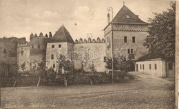 T2/T3 Késmárk, Kezmarok; Thököly Vár. Schmidt R. C. Kiadása (Wagner Károly Felvétele) / Castle (ragasztónyom / Glue Mark - Unclassified