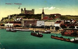 T2/T3 Pozsony, Pressburg, Bratislava; Vár, Hajók / Castle, Ships (EK) - Unclassified