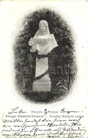 T2 1902 Pöstyén, Pistyán, Piestany; Erzsébet Királyné Szobor / Königin Elisabeth Denkmal / Sissi Statue - Unclassified