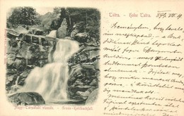 T2 1899 Tátra, Tatry; Nagy-Tarpataki Vízesés / Gross Kohlbachfall / Waterfall - Unclassified